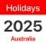 Australia Holidays 2025
