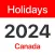 Canada Statutory Holidays 2024
