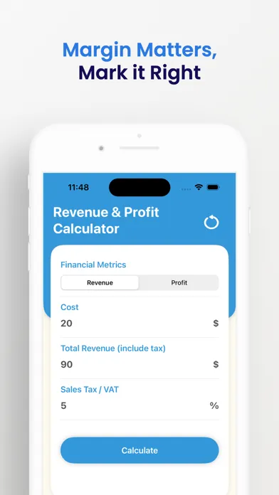 Margin and Markup Calculator + سکرین شاٹس