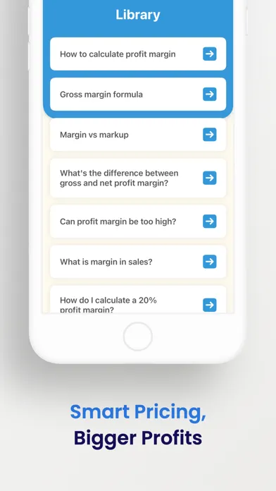Margin and Markup Calculator + سکرین شاٹس