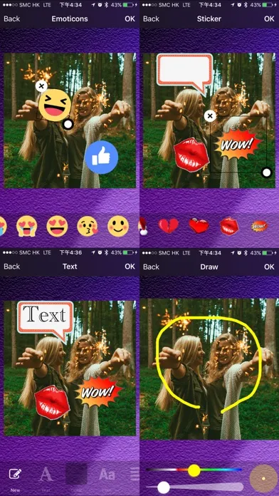 PhotoPlus for Facebook, Instagram, WhatsApp, QQ, WeChat and Other Messenger Screenshots