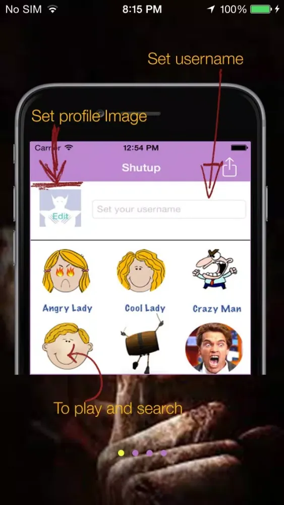 Let's Shutup Screenshots
