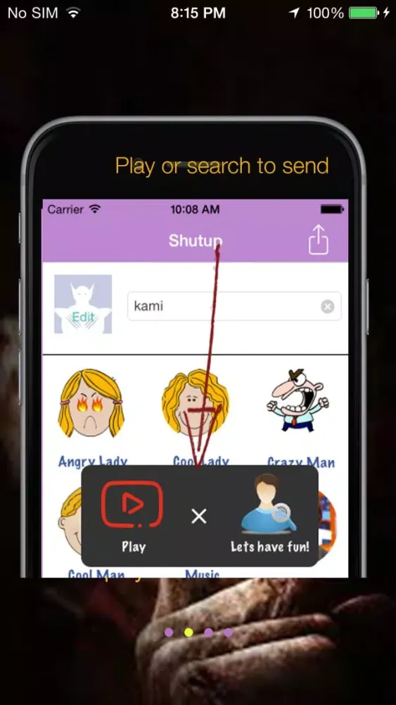 Let's Shutup Screenshots