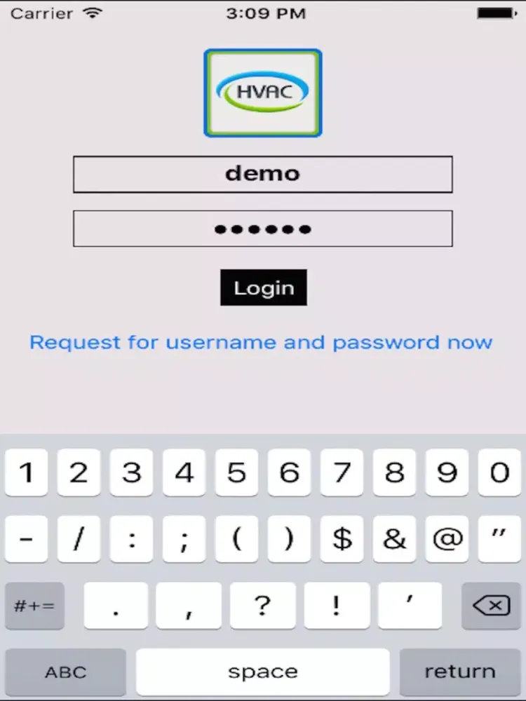 ภาพหน้าจอของ HVAC - A Quality HVAC Service iPad 