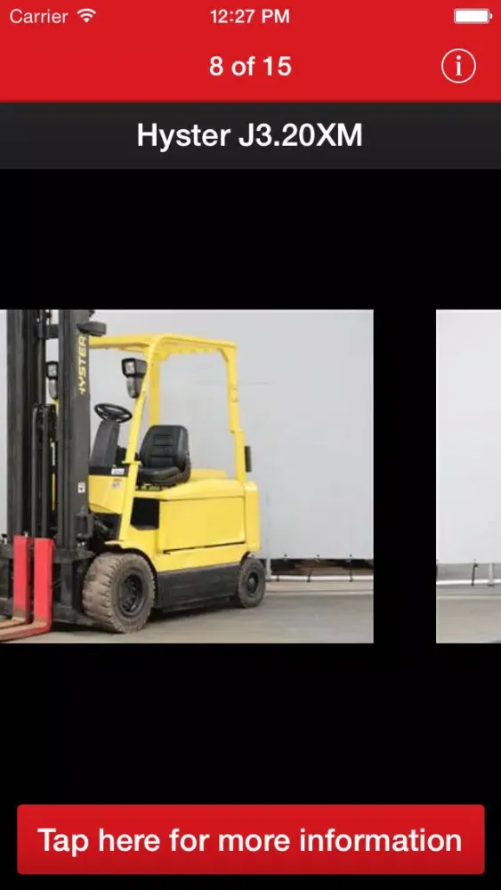 Tangkapan layar BS Forklifts