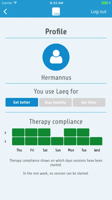 Laeq Health应用截图