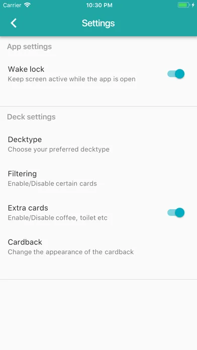 Ảnh chụp màn hình của Planning Poker for scrum