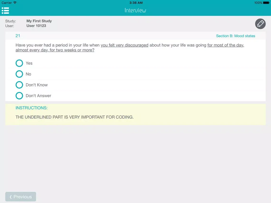 DDSI iPad  Screenshots