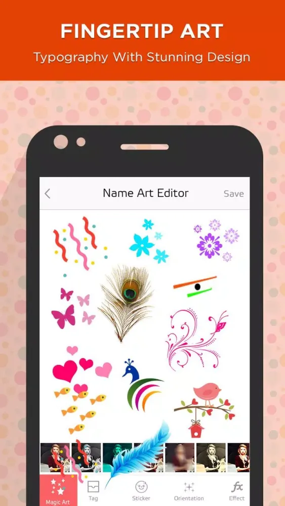 Screenshot di Name Art