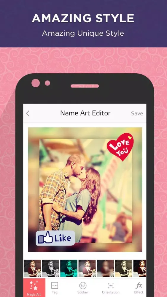 Screenshot di Name Art
