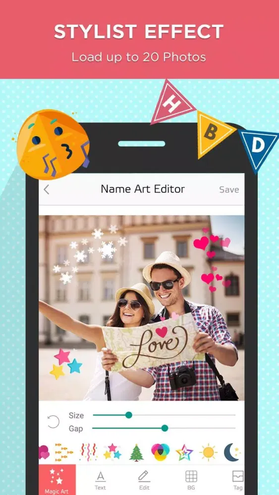 Screenshot di Name Art