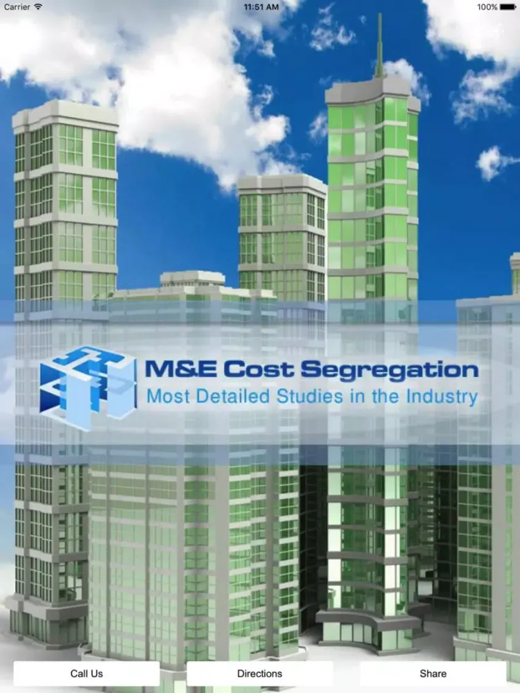 صور M&E Cost Segregation iPad 
