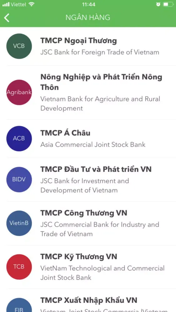 Mã Chuyển Tiền Screenshots