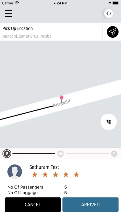 Zrzuty ekranu Aruba Provider App