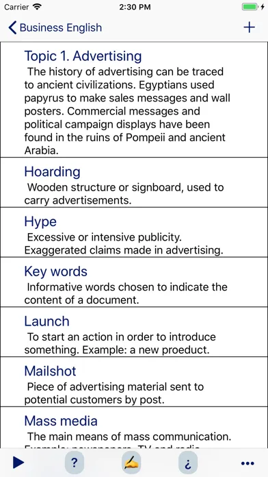 Скриншоты Business English Listening
