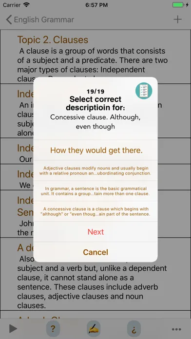 English Grammar Listen Offline应用截图