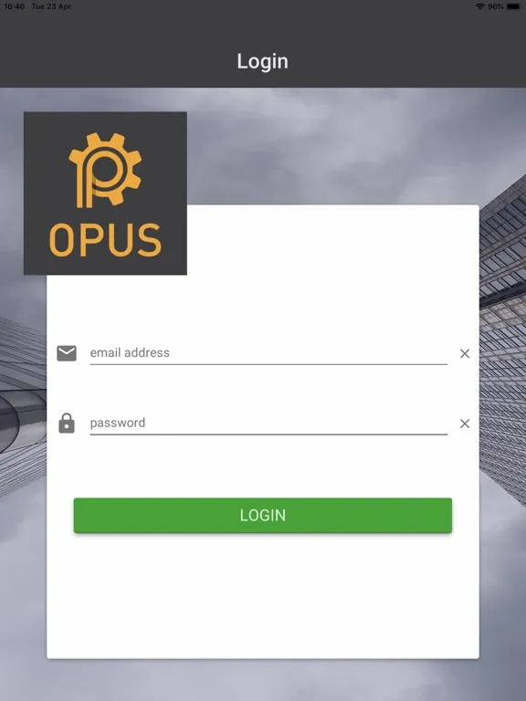 OPUS4Business iPad 应用截图