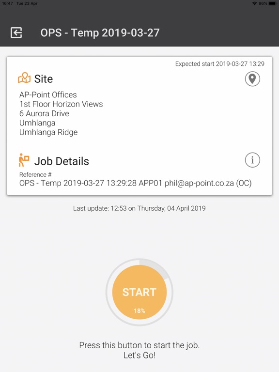 OPUS4Business iPad  Screenshots