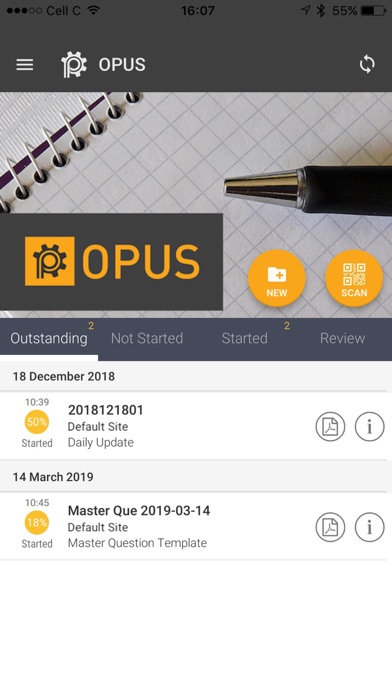 OPUS4Business Screenshots