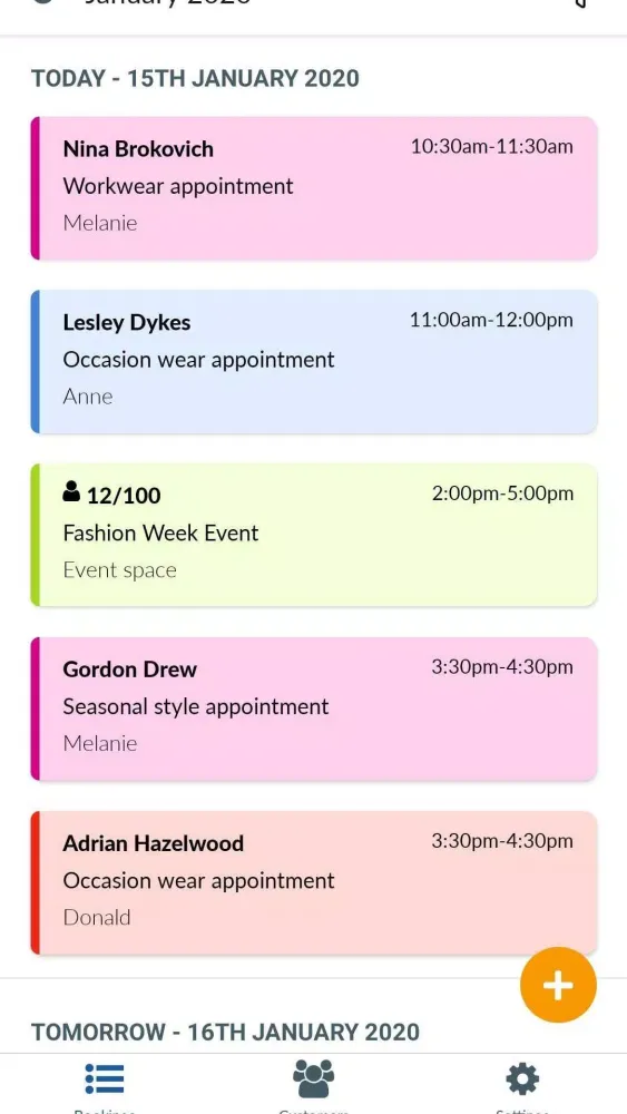 Appointedd Screenshots