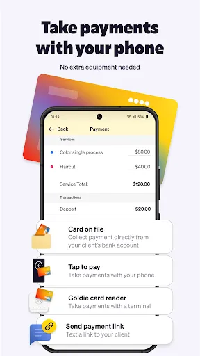 Goldie: Appointment Scheduler Screenshots