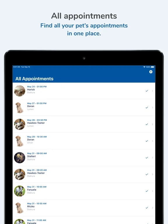 Zrzuty ekranu Brandon Lakes Animal Hospital iPad 