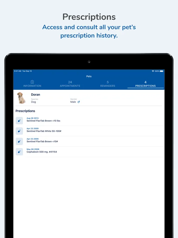 Zrzuty ekranu Brandon Lakes Animal Hospital iPad 