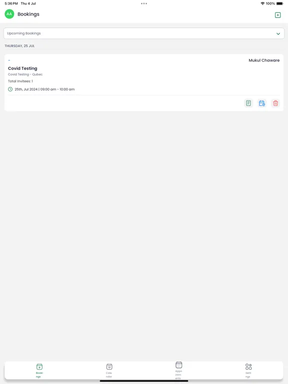 Capturas de pantalla de Appointment Booking - Appointo iPad 