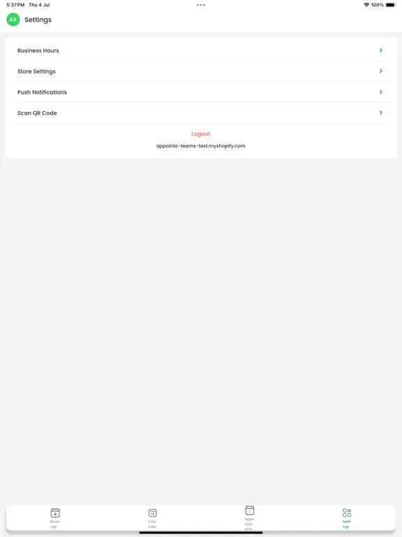 Capturas de pantalla de Appointment Booking - Appointo iPad 
