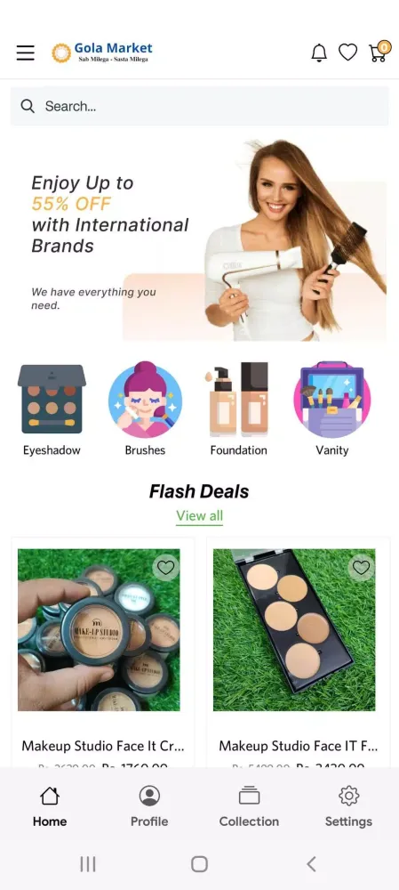 Gola Market Screenshots