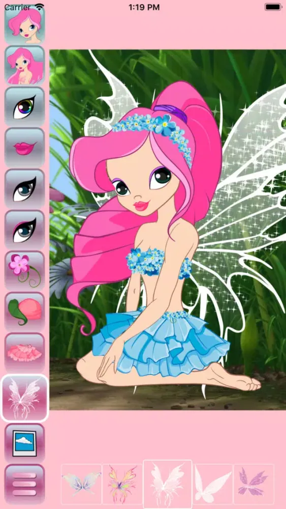 Captures d'écran de Fashion Fairy Maker