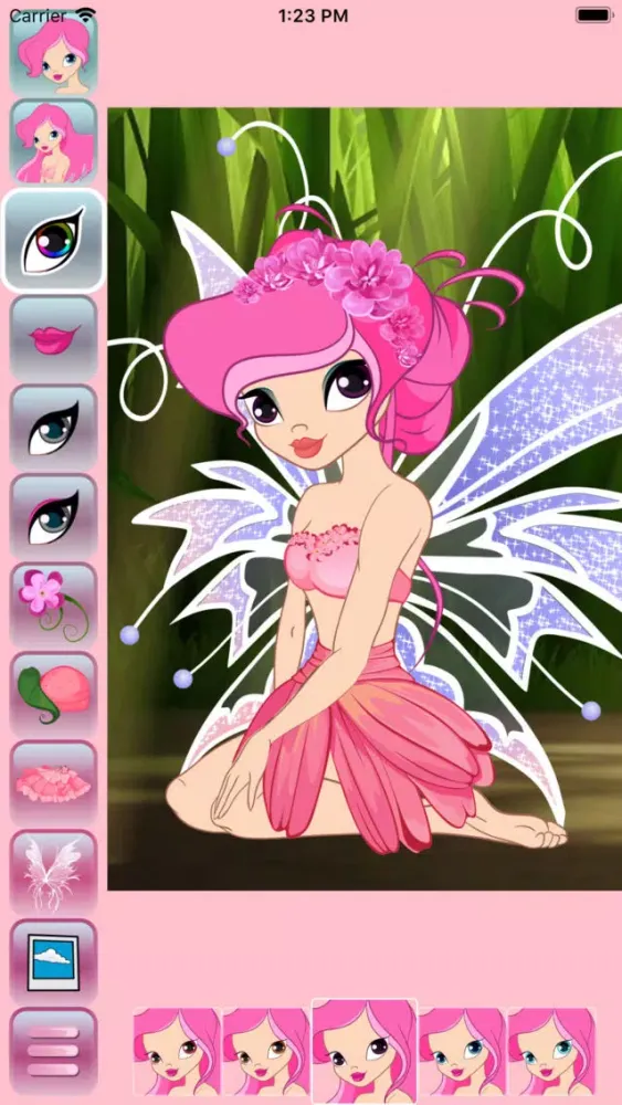 Captures d'écran de Fashion Fairy Maker