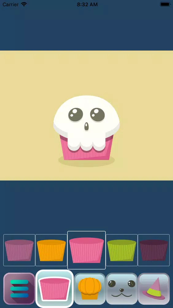 Capturas de tela do Halloween Cakes