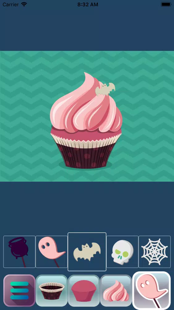Capturas de tela do Halloween Cakes
