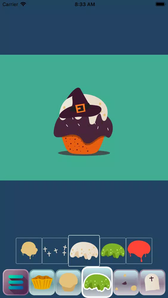 Capturas de tela do Halloween Cakes