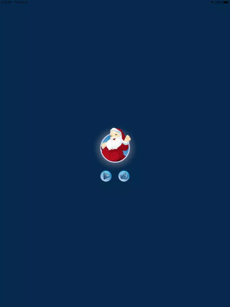 Ảnh chụp màn hình của Santa Claus Dress Up iPad 