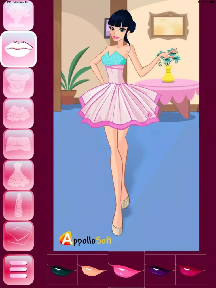 Capturas de tela do Teen Dress Up iPad 