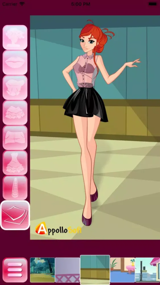 Capturas de tela do Teen Dress Up