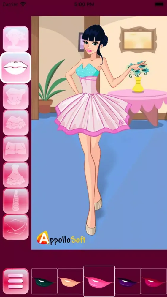 Capturas de tela do Teen Dress Up