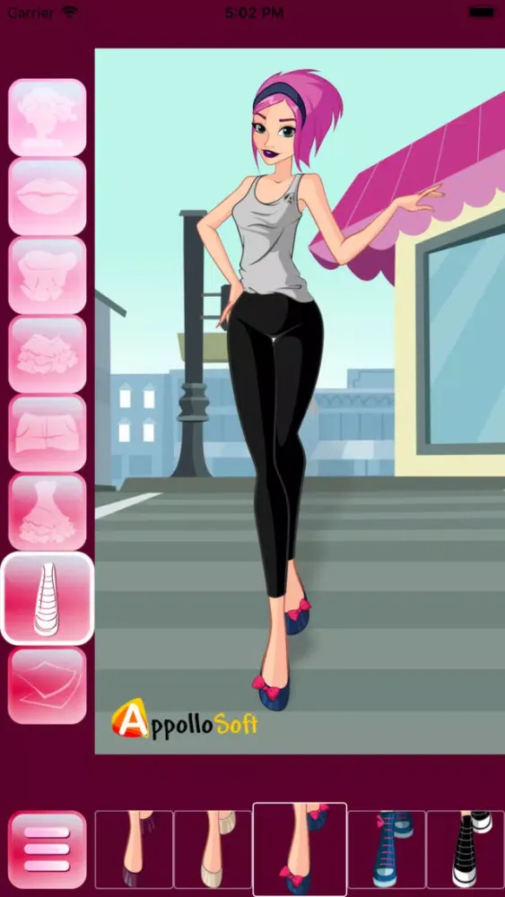 Capturas de tela do Teen Dress Up