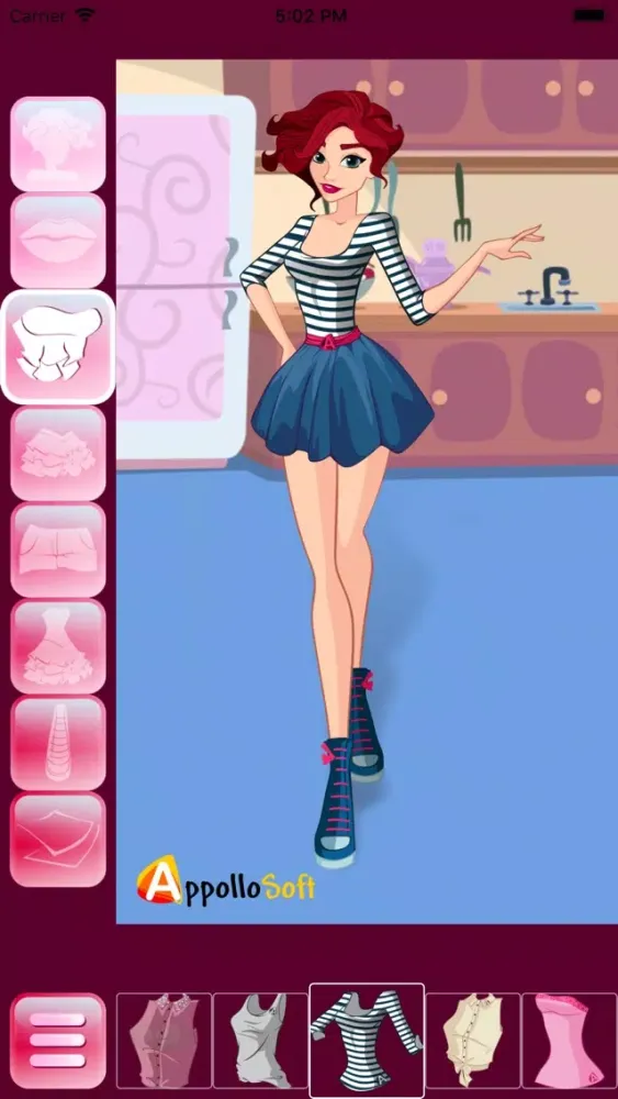 Capturas de tela do Teen Dress Up