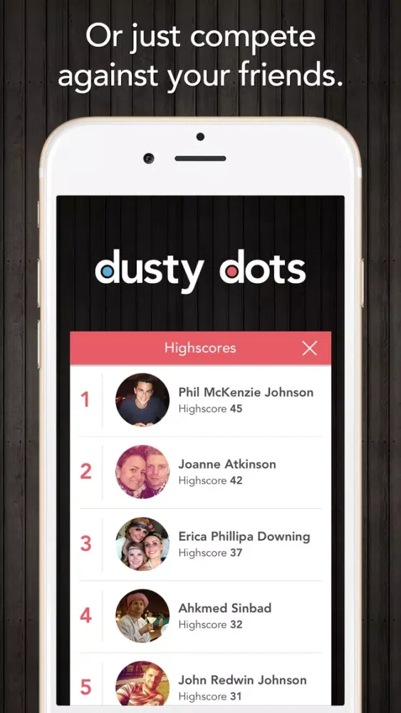 Tangkapan skrin Dusty Dots