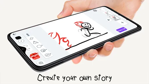Stickman: draw animation maker Screenshots