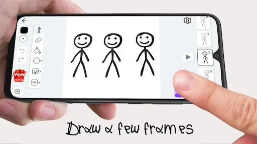 Stickman: draw animation maker Screenshots
