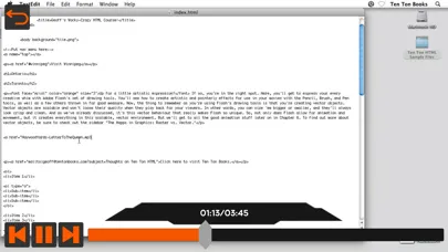 Capturas de pantalla de Deeper Into XHTML Course