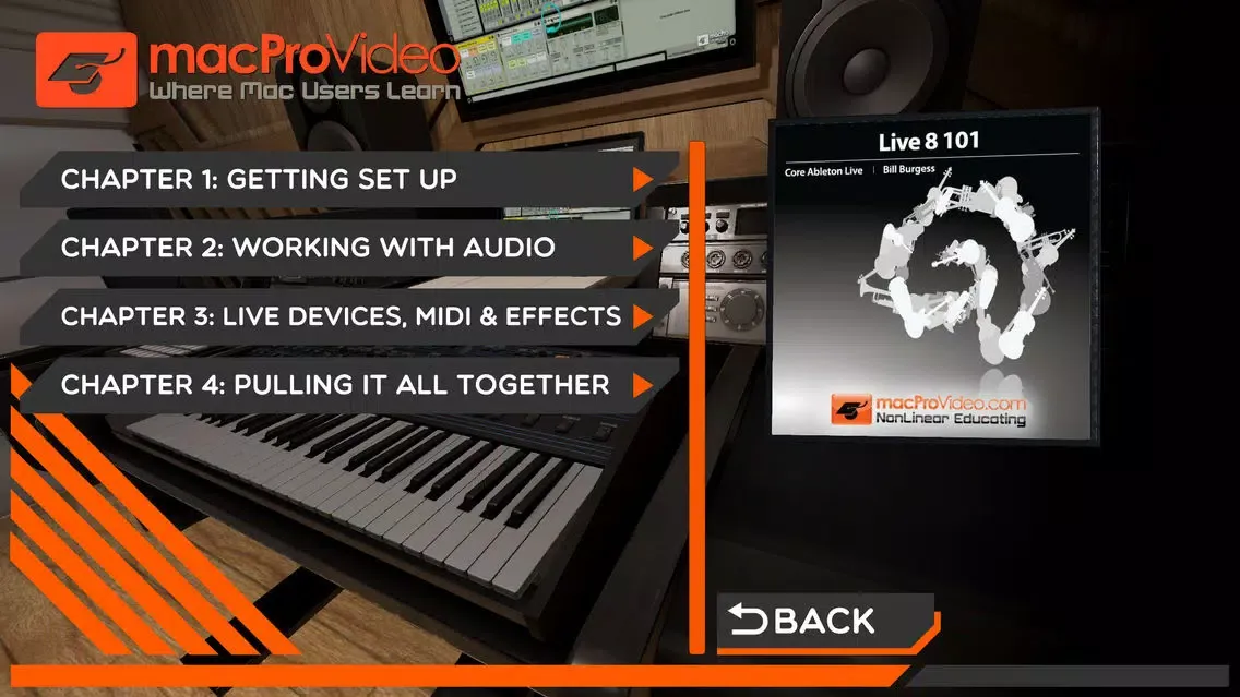ภาพหน้าจอของ Course For Ableton Live 101