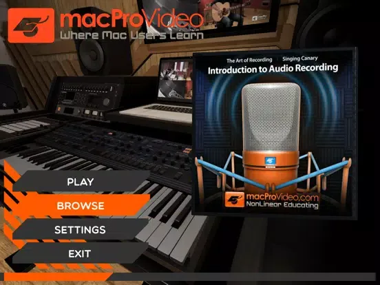 Ảnh chụp màn hình của Intro to Recording Audio iPad 