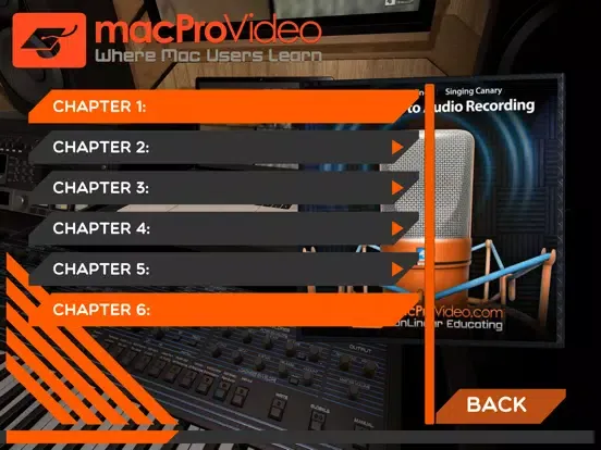 Ảnh chụp màn hình của Intro to Recording Audio iPad 