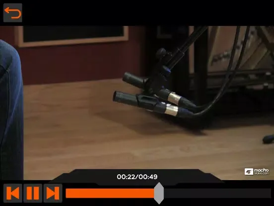 Ảnh chụp màn hình của Intro to Recording Audio iPad 
