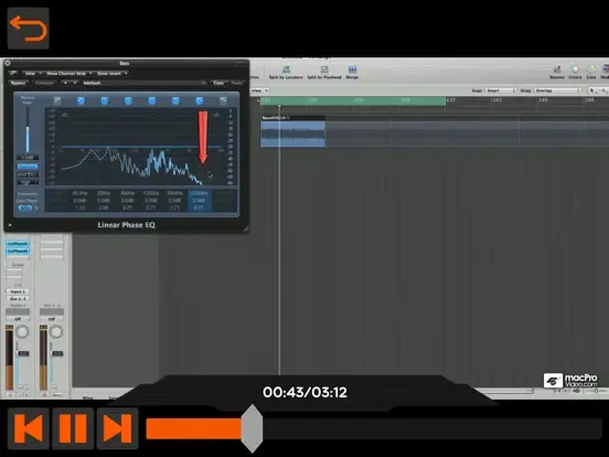 Ảnh chụp màn hình của Intro to Recording Audio iPad 